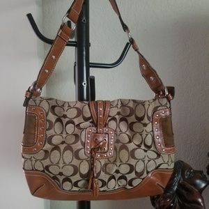 Brown handbag